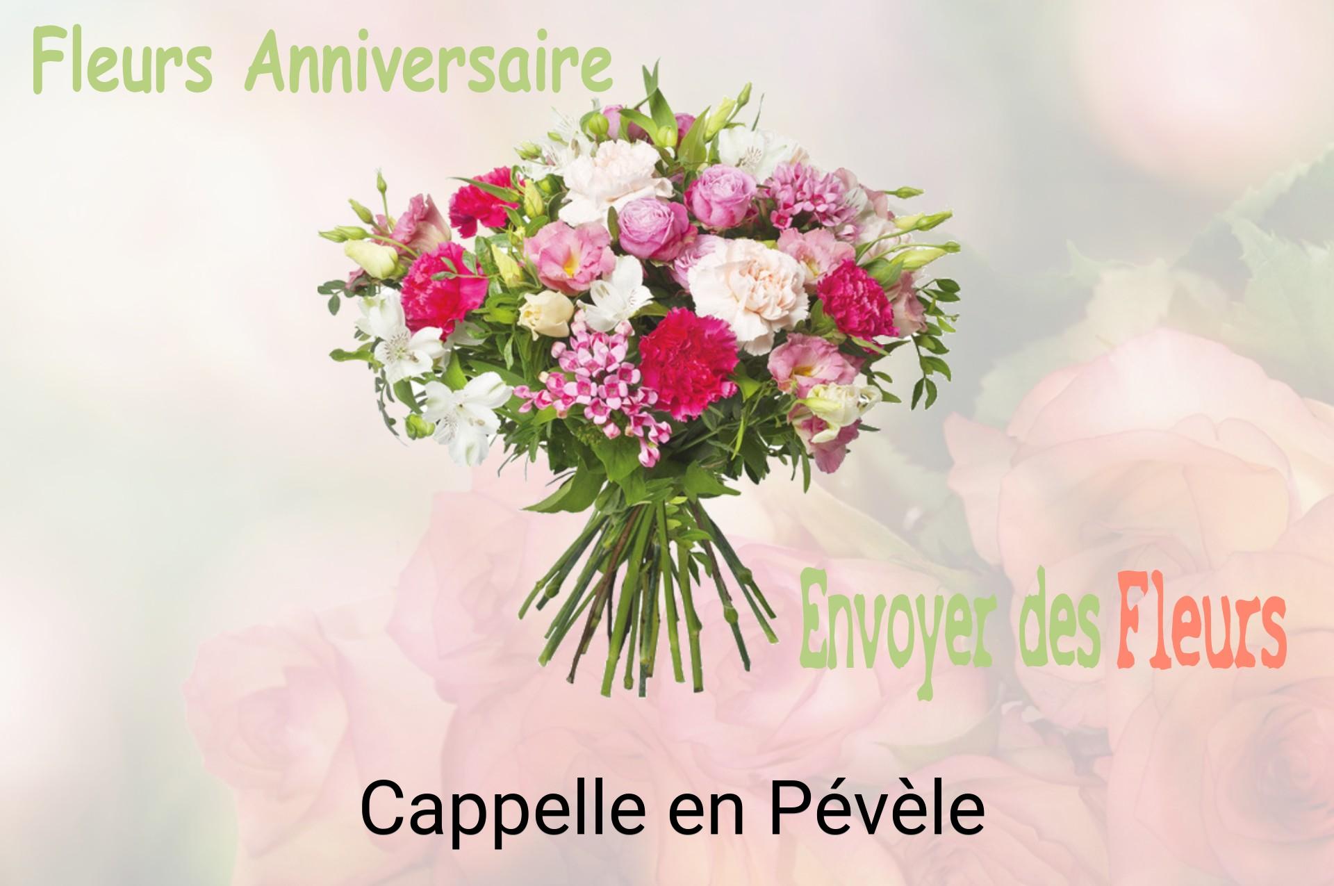 Bouquet de fleurs d’anniversaire livré à Cappelle-en-Pévèle