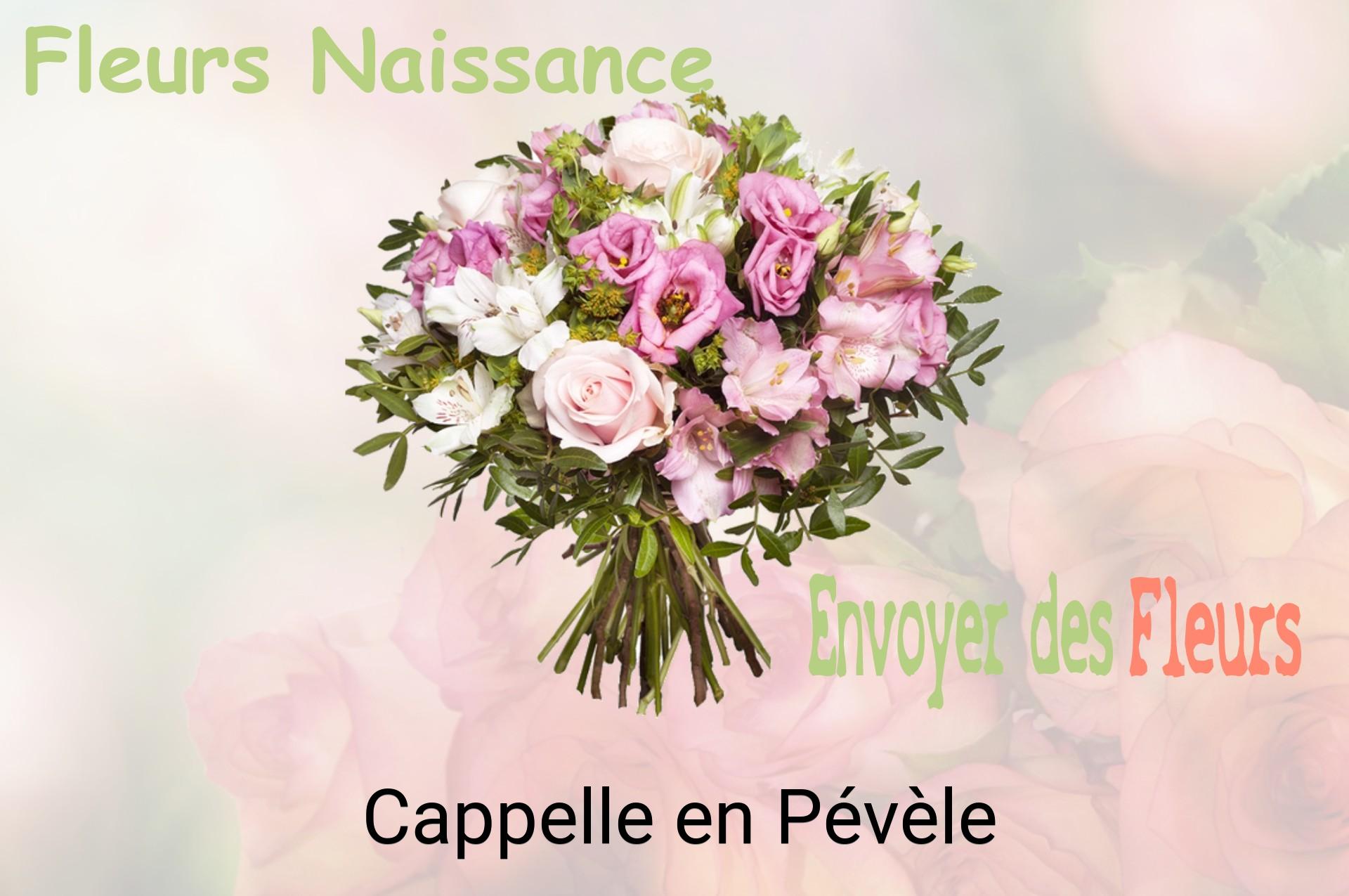 Bouquet de fleurs de naissance livré à Cappelle-en-Pévèle